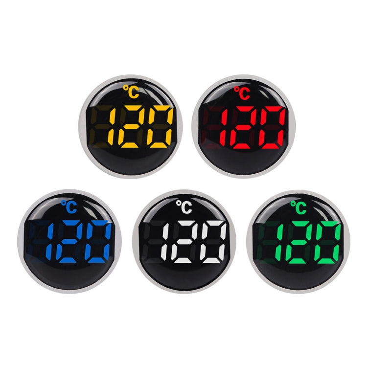 SINOTIMER -20-199 Degrees Celsius Small Temperature Display Indicator(ST16C-05 Yellow) - Consumer Electronics by SINOTIMER | Online Shopping UK | buy2fix