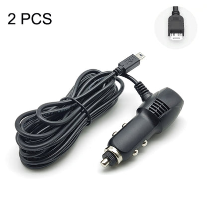 2 PCS Car Charger Fast Charge Driving Recorder Supply Line, Style: 1.5A+2.4A(Android Straight Head) - In Car by buy2fix | Online Shopping UK | buy2fix