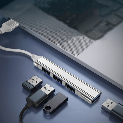 2 PCS Multifunctional Expanded Docking, Spec: USB 3.0 (Silver) - USB 3.0 HUB by buy2fix | Online Shopping UK | buy2fix