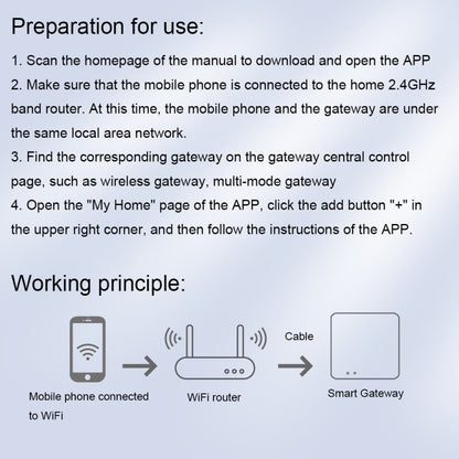 IH-K0098 Smart Home Multimode Gateway without Network Cable - Consumer Electronics by buy2fix | Online Shopping UK | buy2fix