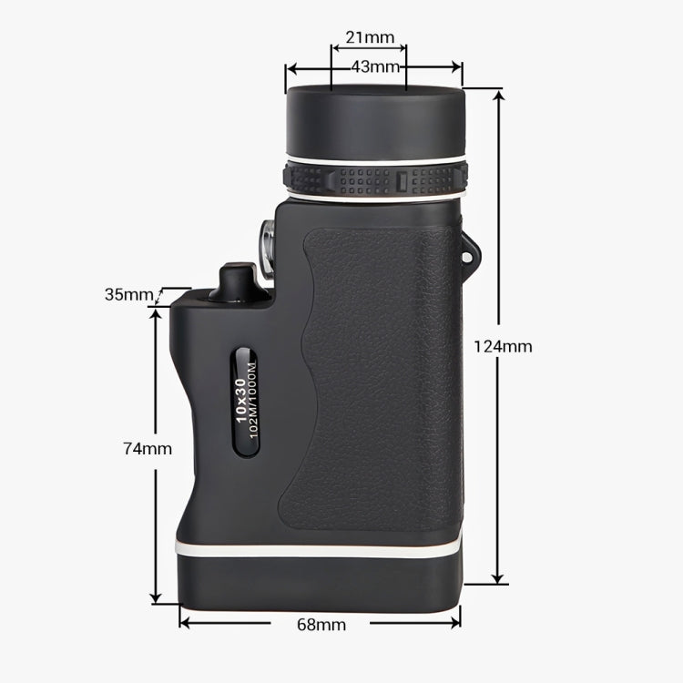 CS-1030 10X Colorful High List Binoculars with Infrared Light(Fruit Green) - Monocular Binoculars by buy2fix | Online Shopping UK | buy2fix