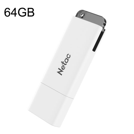 Netac U185 High Speed USB3.0 Cap Car Computer Music USB Drive, Capacity: 64GB - USB Flash Drives by Netac | Online Shopping UK | buy2fix