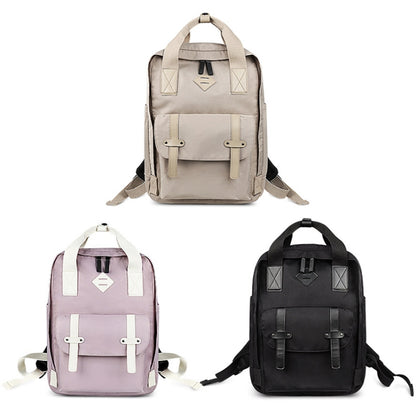 SJ05 Multifunctional Waterproof Laptop Bag, Size: 13 inch-15.6 inch(Light Purple) - Backpack by buy2fix | Online Shopping UK | buy2fix