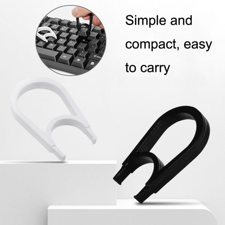 30PCS Computer Keyboard Key Puller Cleaning Key Removal Tool(Black) - Other by buy2fix | Online Shopping UK | buy2fix