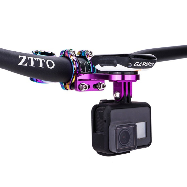 ZTTO Mountain Bike Stopwatch Mount Bicycle Extension Stand, Color: Titanium - Holders by ZTTO | Online Shopping UK | buy2fix
