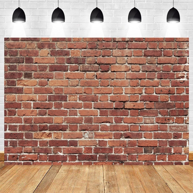 2.1m x 1.5m Retro Red Brick Wall Photo Background - Camera Accessories by buy2fix | Online Shopping UK | buy2fix