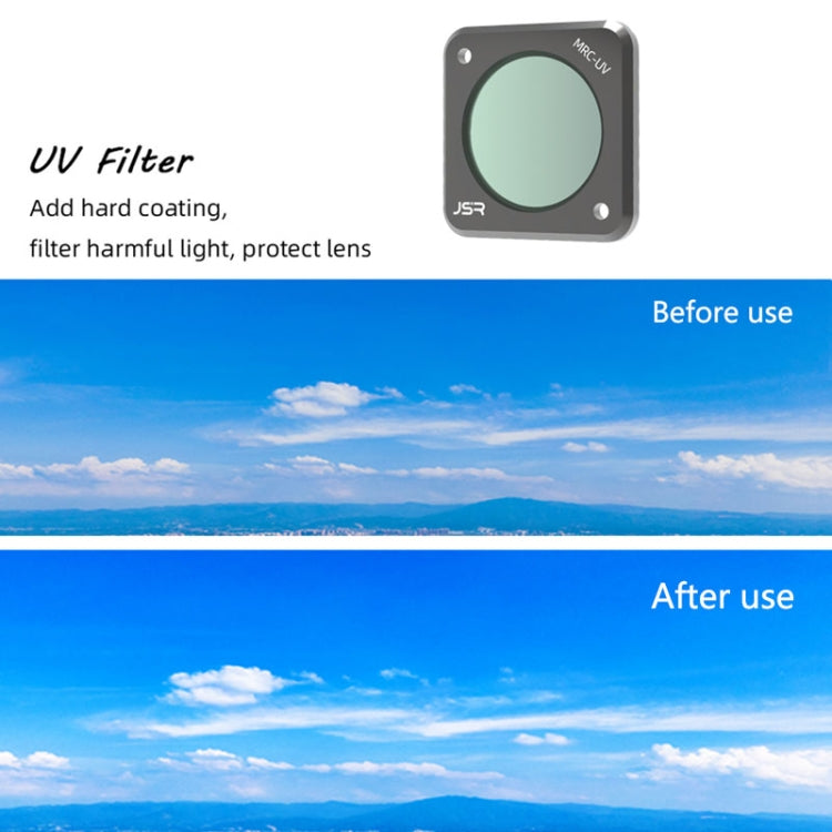 JSR  Action Camera Filters for DJI Action 2,Style:  CS-4in1 (NDPL) - DJI & GoPro Accessories by JSR | Online Shopping UK | buy2fix