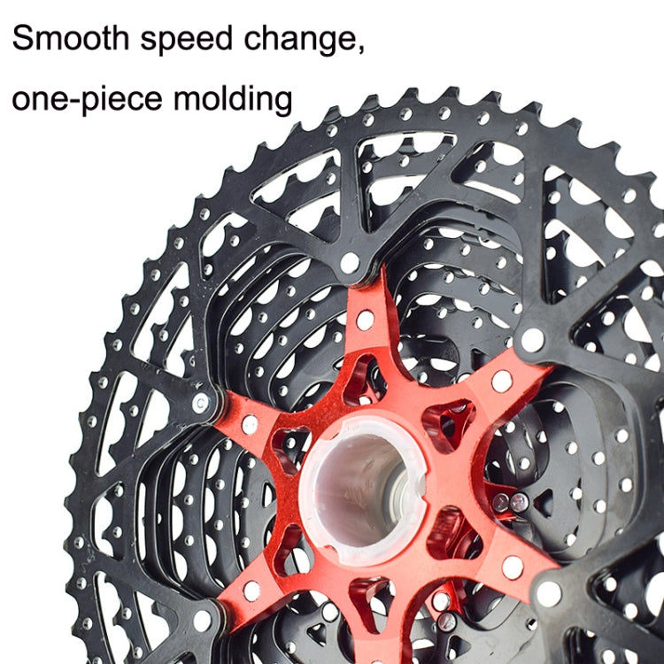 VG Sports Split Mountain Bike Lightweight Cassette Flywheel, Style: 11 Speed 46T (Silver) - Outdoor & Sports by VG Sports | Online Shopping UK | buy2fix