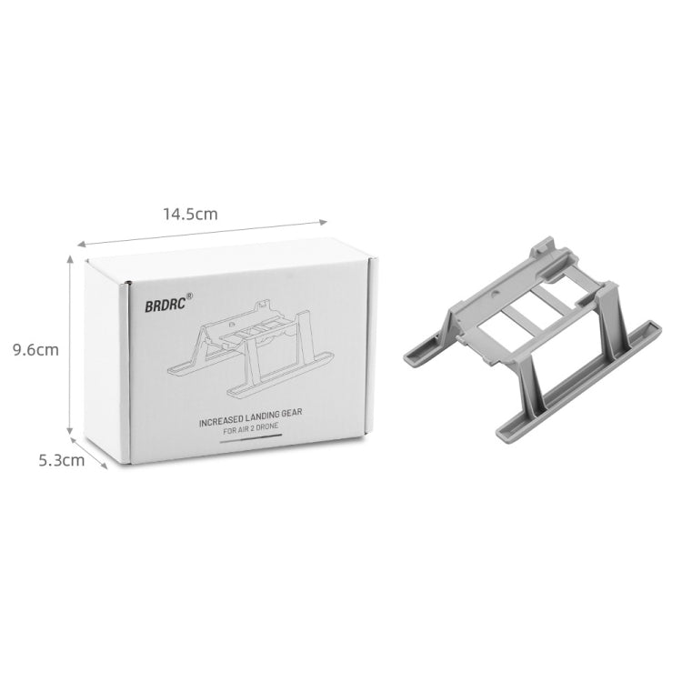 BRDRC Lifting and Landing Head Bracket Height-enhancing Tripod For DJI Mavic Air 2 / Air 2S - Landing Gear by BRDRC | Online Shopping UK | buy2fix