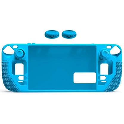 All-Inclusive Silicone Cover With Button Cap For Steam Deck(Blue) - Accessories by buy2fix | Online Shopping UK | buy2fix