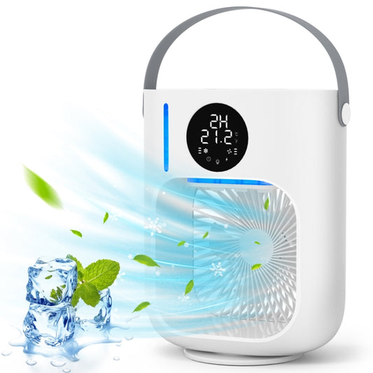 Desktop Spray Humidification Cooler Portable Water Fan(White) -  by buy2fix | Online Shopping UK | buy2fix