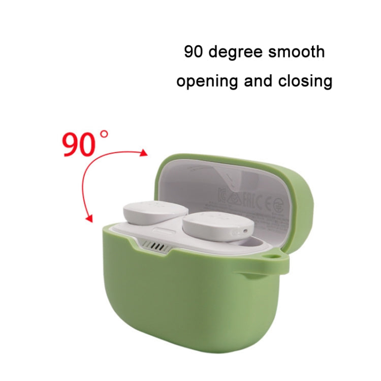 For JBL T230NC TWS Wireless Bluetooth Headphones Silicone Case(Matcha Green) - JBL Earphone Case by buy2fix | Online Shopping UK | buy2fix