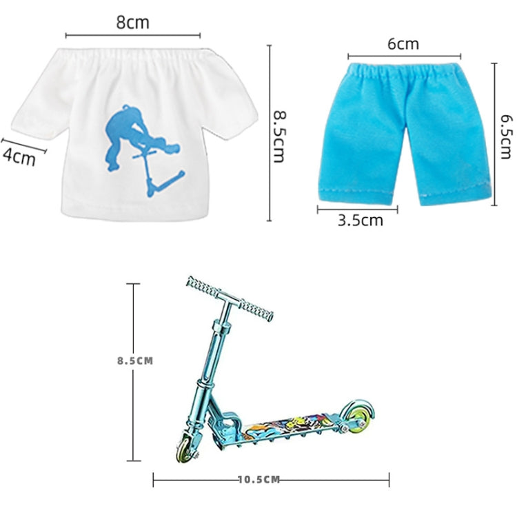 Mini Finger Bike Bicycle Finger Skateboards Skate Ramp Parts Set(CDH-11) - Model Toys by buy2fix | Online Shopping UK | buy2fix