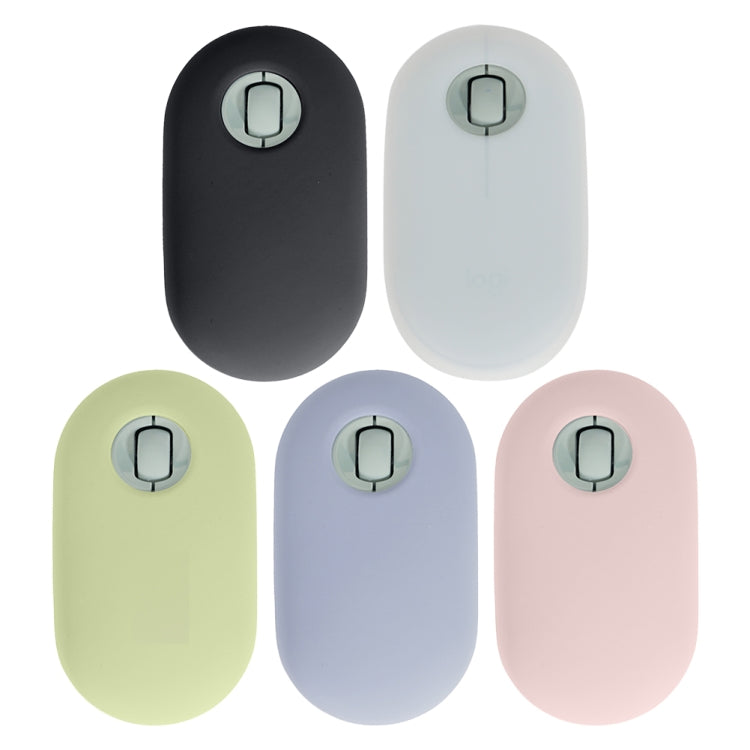 2 PCS Silicone Dustproof Wireless Mouse Protective Case For Logitech Pebble(Gray Blue) - Other by buy2fix | Online Shopping UK | buy2fix