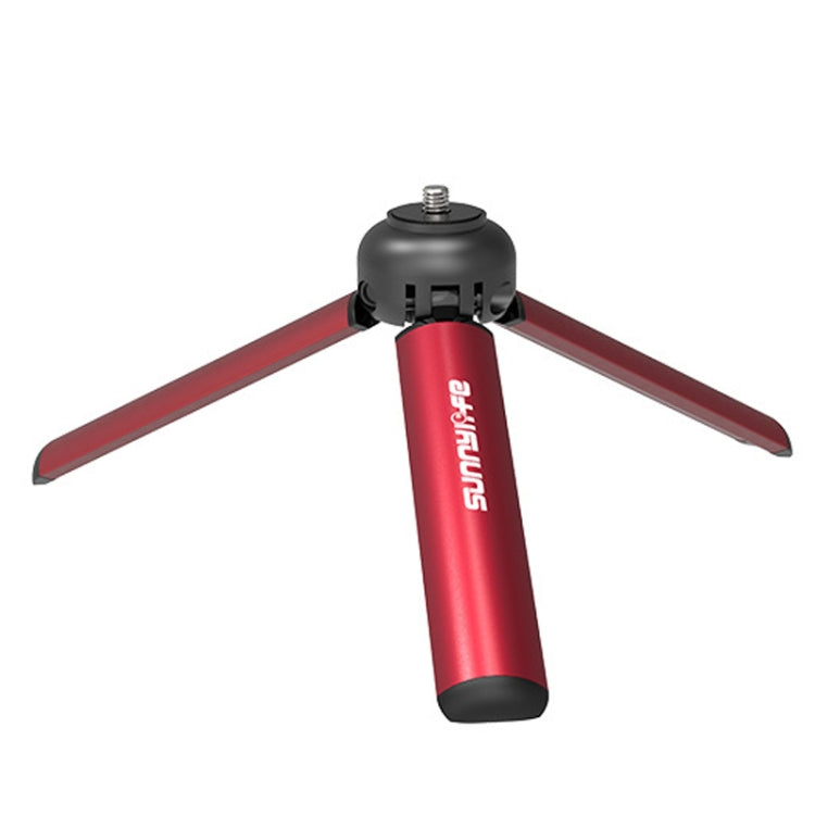 Sunnylife TY-Q9404 For GoPro11 / Insta360 X3 Pocket Desktop Tripod Stand Mini Edition (Red) - DJI & GoPro Accessories by Sunnylife | Online Shopping UK | buy2fix