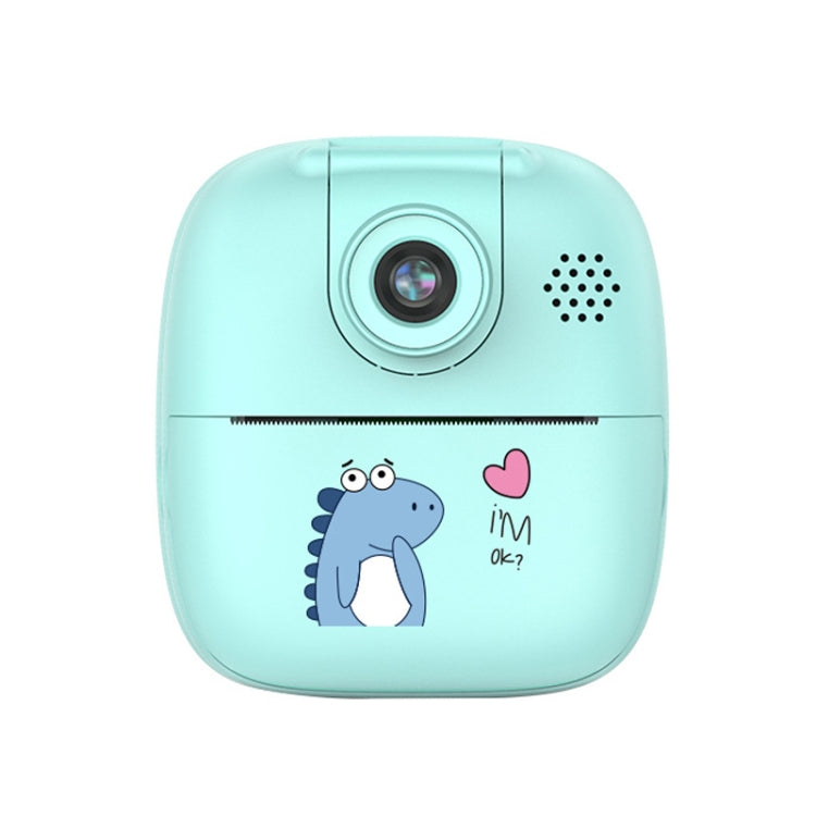 A18 HD Printable Cartoon Kids Digital Camera with Rotating Lens, Spec: Blue+32G - Consumer Electronics by buy2fix | Online Shopping UK | buy2fix