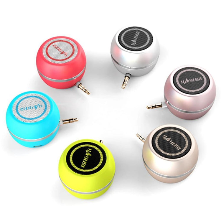 Yayusi A5 Mobile Phone Computer Plug In Audio Mini External Speaker, Color: Local Gold - Mini Speaker by Yayusi | Online Shopping UK | buy2fix