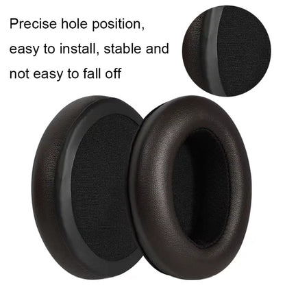 For Sennheiser Momentum 1pair Soft Comfortable Headset Sponge Cover, Color: Brown Lambskin - Apple Accessories by buy2fix | Online Shopping UK | buy2fix