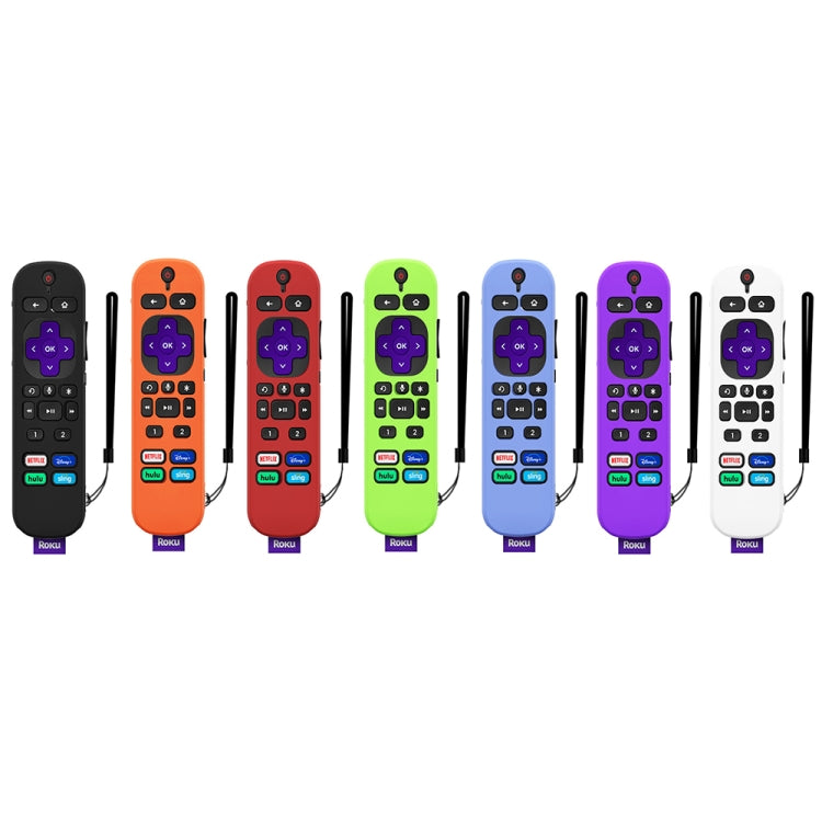 For TCL Roku Voice Remote Pro Y30 Remote Control Shockproof Silicone Protective Case(Purple) - Consumer Electronics by buy2fix | Online Shopping UK | buy2fix