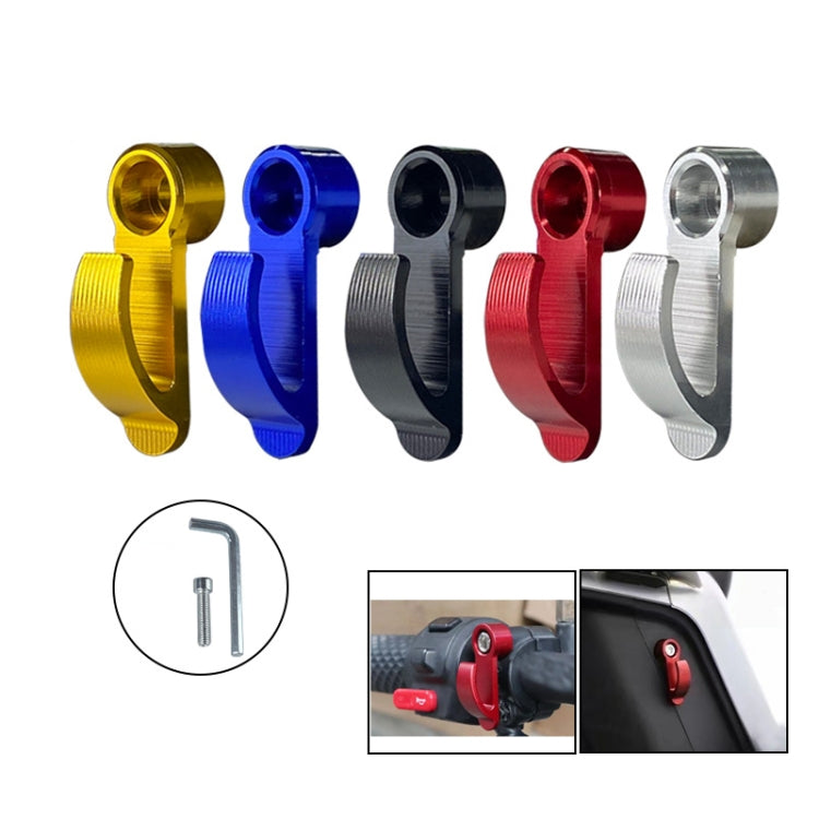 2pcs Motorcycle Modified Helmet Hook Scooter Side Storage Hook(Blue) - In Car by buy2fix | Online Shopping UK | buy2fix