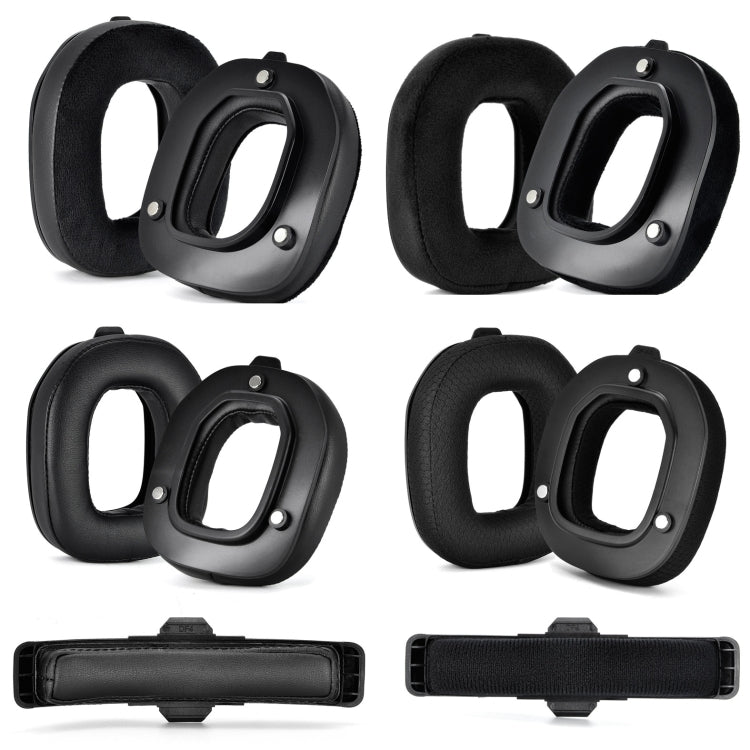 For Logitech Astro A50 Gen4 Headset Replacement Accessory ,Spec: 2pcs Velvet Earmuffs - Apple Accessories by buy2fix | Online Shopping UK | buy2fix