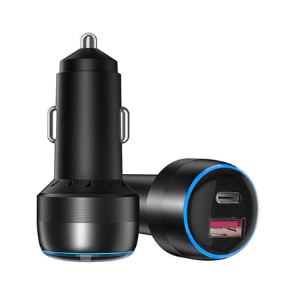 IBD355-1UC USB+Type-C/USB-C Dual Ports Mobile Phone Car Charger(QC3.0 18W+ PD 30W) - In Car by buy2fix | Online Shopping UK | buy2fix