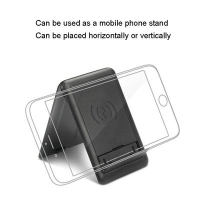 BM3016C 15W Wireless Charger Data Cable Organizer With Adapter Folding Phone Stand - Wireless Charger by buy2fix | Online Shopping UK | buy2fix