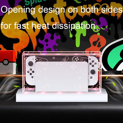 035 for Nintendo Switch/Oled Game Console Display Dustproof Cover, Spec: Transparent - Cases by buy2fix | Online Shopping UK | buy2fix