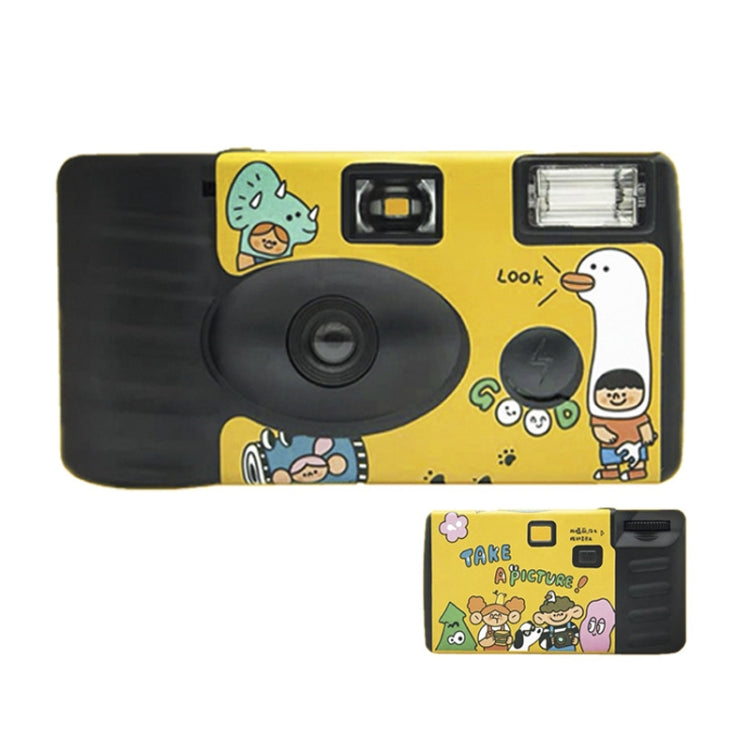 18pcs Sking Retro Film Camera Waterproof Cartoon Decorative Stickers without Camera - Consumer Electronics by buy2fix | Online Shopping UK | buy2fix