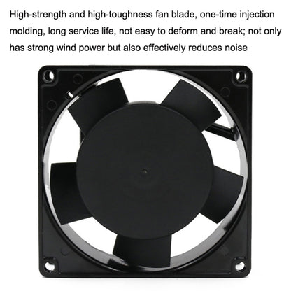 220V Double Ball Bearing 9cm Silent Chassis Cabinet Heat Dissipation Fan - Fan Cooling by buy2fix | Online Shopping UK | buy2fix