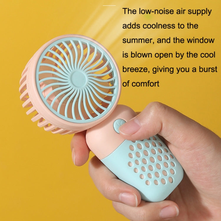 Z8 Handheld Cute Mini USB Fan Portable Dormitory Desktop Fan(Pink) - Electric Fans by buy2fix | Online Shopping UK | buy2fix