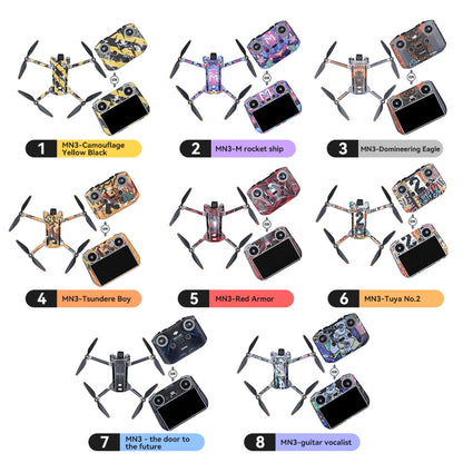 For DJI Mini 3 Pro Remote Control Body Sticker ,Spec: RC-N1 Without Screen(Boy) - Stickers by RCSTQ | Online Shopping UK | buy2fix