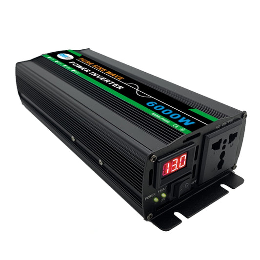 6000W 48V to 220V High Power Car Pure Sine Wave Inverter Power Converter - Pure Sine Wave by buy2fix | Online Shopping UK | buy2fix