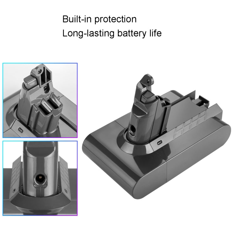 For Dyson V6 Series Handheld Vacuum Cleaner Battery Sweeper Spare Battery, Capacity: 4.0Ah - Dyson Accessories by buy2fix | Online Shopping UK | buy2fix