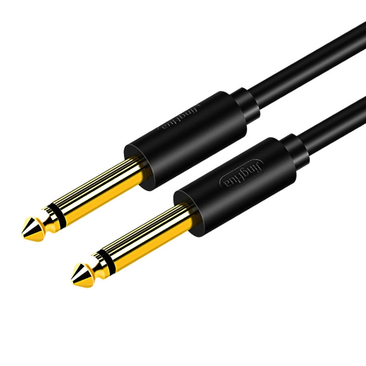 5m JINGHUA 6.5mm Audio Cable Male to Male Microphone Instrument Tuning Cable - Microphone Audio Cable & Connector by JINGHUA | Online Shopping UK | buy2fix