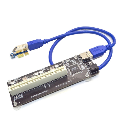 PCI-E 1X To Single PCI Riser Card Extend Adapter Add Expansion Card For PC Computer - Add-on Cards by buy2fix | Online Shopping UK | buy2fix