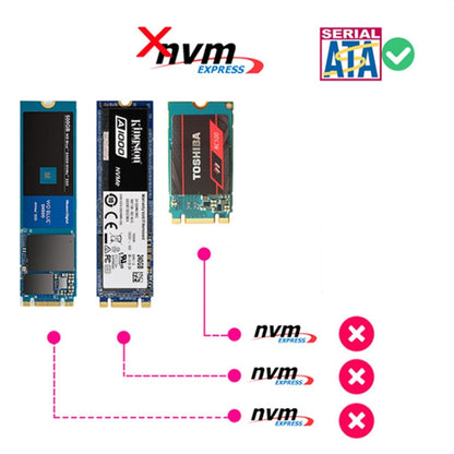 SATA 22PIN To MSATA Or M.2 NGFF SATA Card 2 In 1 SSD Converter Card Only Card - Add-on Cards by buy2fix | Online Shopping UK | buy2fix