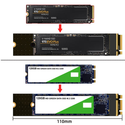 Key-B Riser Card For M.2 NGFF / PCIE / NVME SSD Protection Board Test Board - Add-on Cards by buy2fix | Online Shopping UK | buy2fix