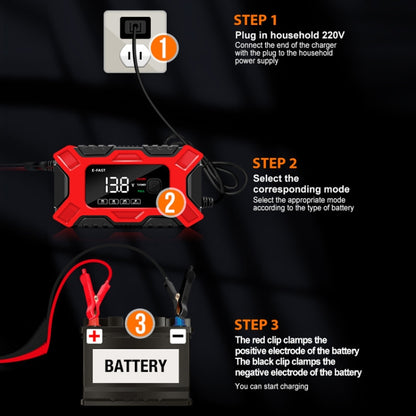 E-FAST 12V Motorcycle Car Battery Emergency Start Charger(US Plug) - Power Bank by E-FAST | Online Shopping UK | buy2fix