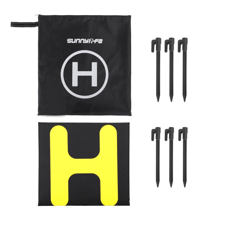 Sunnylife TJP10 110cm Hexagonal Double-Sided Folding With Ground Spikes Drone Universal Apron - Parking Apron by Sunnylife | Online Shopping UK | buy2fix