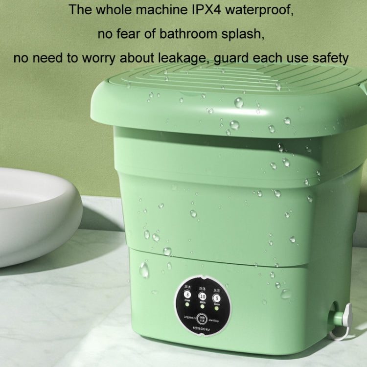 4.5L Mini Portable Folding Household Washing Machine Underwear Washer, Color: Fruit Pink(UK Plug) - Washing Machines & Accessories by buy2fix | Online Shopping UK | buy2fix