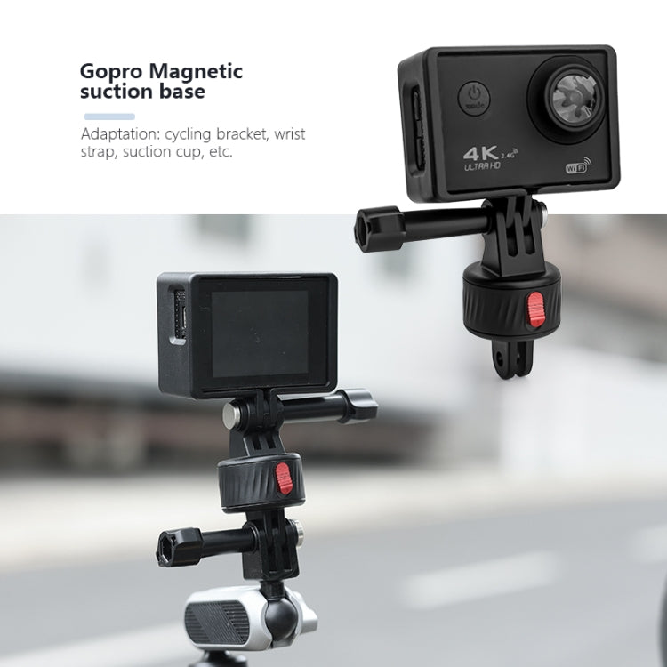 For GoPro/Insta360 GO 3 Action Camera Magnetic Gimbal Base Adapter Accessories(3pcs/set) - Connection Mount by buy2fix | Online Shopping UK | buy2fix