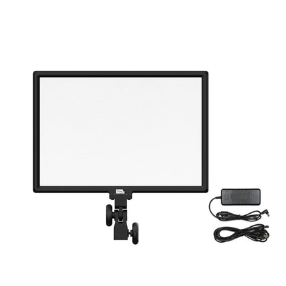 Pixel P50 Dual Color Temperature Flat Panel Fill Light 45W Soft Outdoor Shooting Fill Light For Straight Photography(Lamp+UK Plug Adapter) -  by Pixel | Online Shopping UK | buy2fix