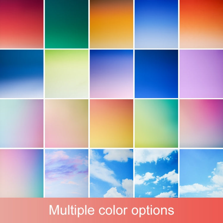 104x144cm Gradient Background Paper Photography Portrait Photo Props(Beautiful Sky) - Gradient Color by buy2fix | Online Shopping UK | buy2fix