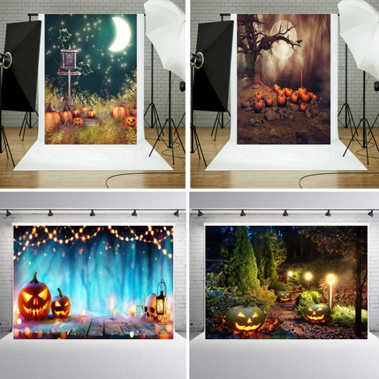 1.25x0.8m Holiday Party Photography Background Halloween Decoration Hanging Cloth, Style: WS-211 - Cartoon by buy2fix | Online Shopping UK | buy2fix