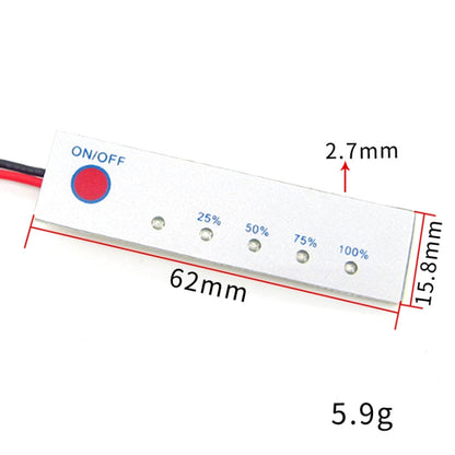 Lithium Battery Power Display Board Iron Phosphate Indicator Board, Specification: 4S 16.8V Lithium Battery - Other Accessories by buy2fix | Online Shopping UK | buy2fix