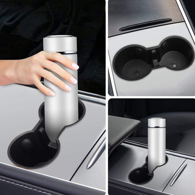 For Tesla Model Y / 3 Water Cup Limited Device Center Control Water Cup Holder(Black) - Car Drink Holders by buy2fix | Online Shopping UK | buy2fix