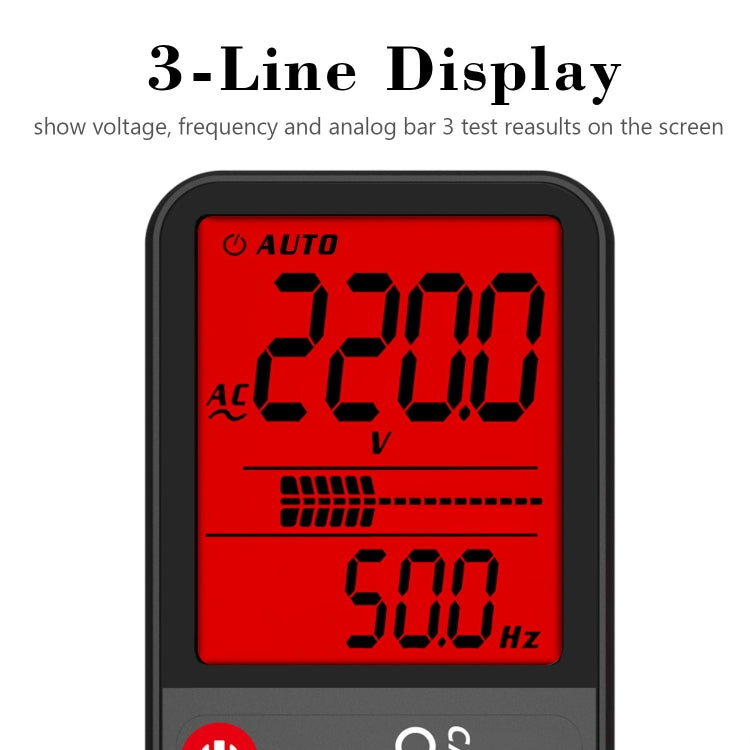 BSIDE ADMS7 Smart Thin Digital Multimeter Counts DC AC Voltmeter, Model: Standard Charging Model - Digital Multimeter by BSIDE | Online Shopping UK | buy2fix