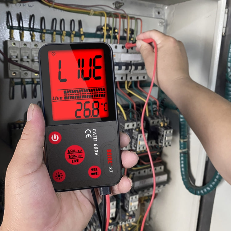 BSIDE ADMS7 Smart Thin Digital Multimeter Counts DC AC Voltmeter, Model: Standard Charging Model - Digital Multimeter by BSIDE | Online Shopping UK | buy2fix