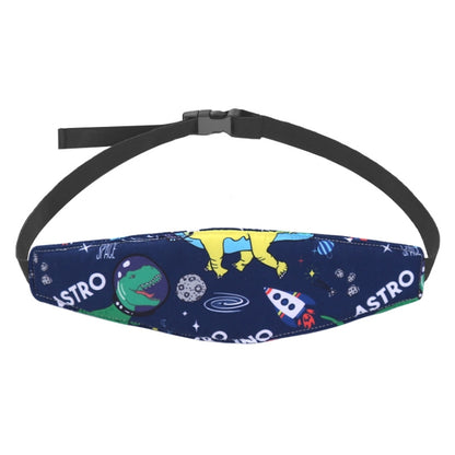 Baby Head Restraint Belt Child Car Safety Seat Head Support Auxiliary Belt(Star Dinosaur) - Seat Accessories by buy2fix | Online Shopping UK | buy2fix